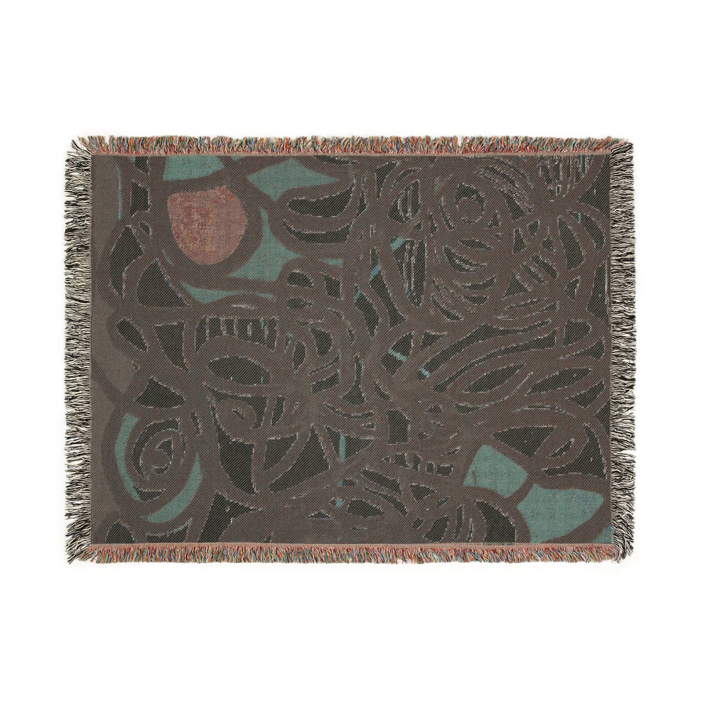 Artistic Woven Blanket - Cozy Decor for Home, Gifts for Art Lovers, Perfect for Holidays, Throws and Wall Hangings, Unique Designs