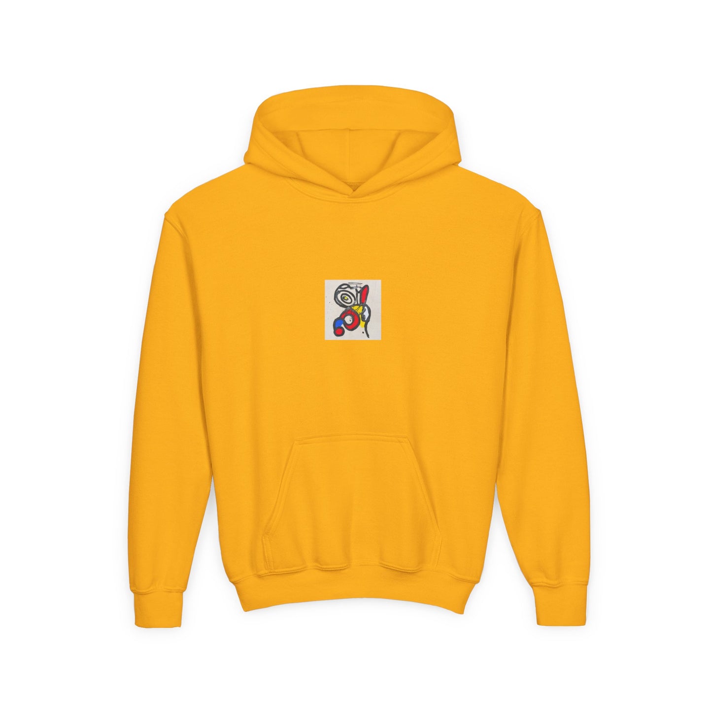 Colorful Abstract Youth Hoodie, Artistic Kids Sweatshirt, Unique Gift for Teens, Trendy Casual Wear, Perfect for Art Lovers, Kids' Fashion