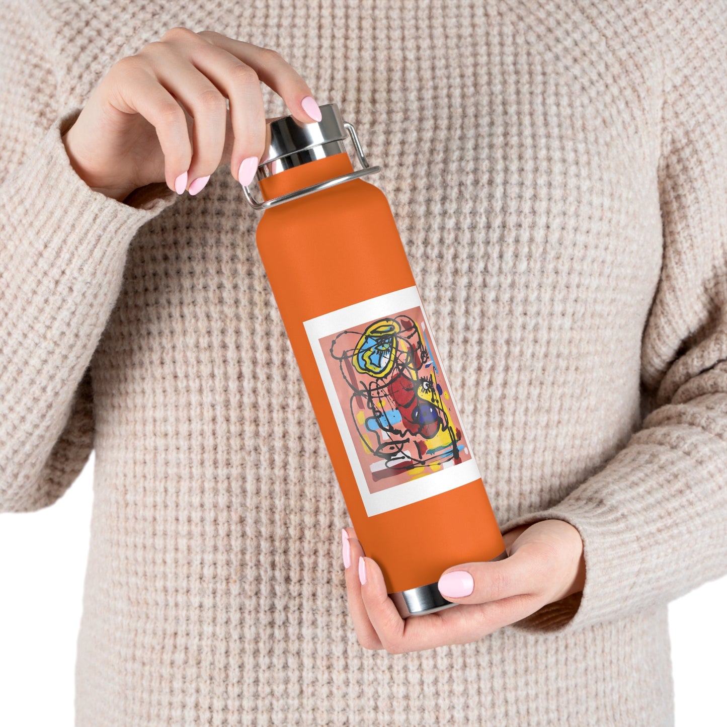 “Little monsters water bottle”Artistic Insulated Water Bottle | 22oz Copper Thermal Flask, Stylish Travel Hydration, Unique Gift for Outdoor Lovers, Inspirational [...]
