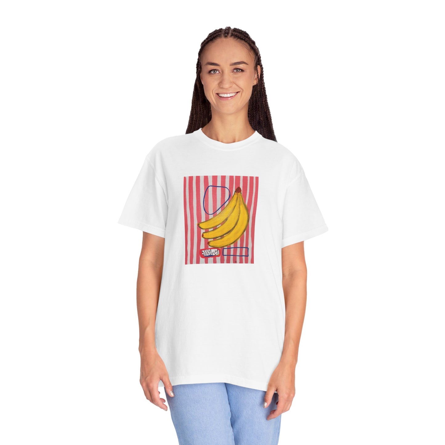 Banana Vibe Unisex Garment-Dyed T-shirt