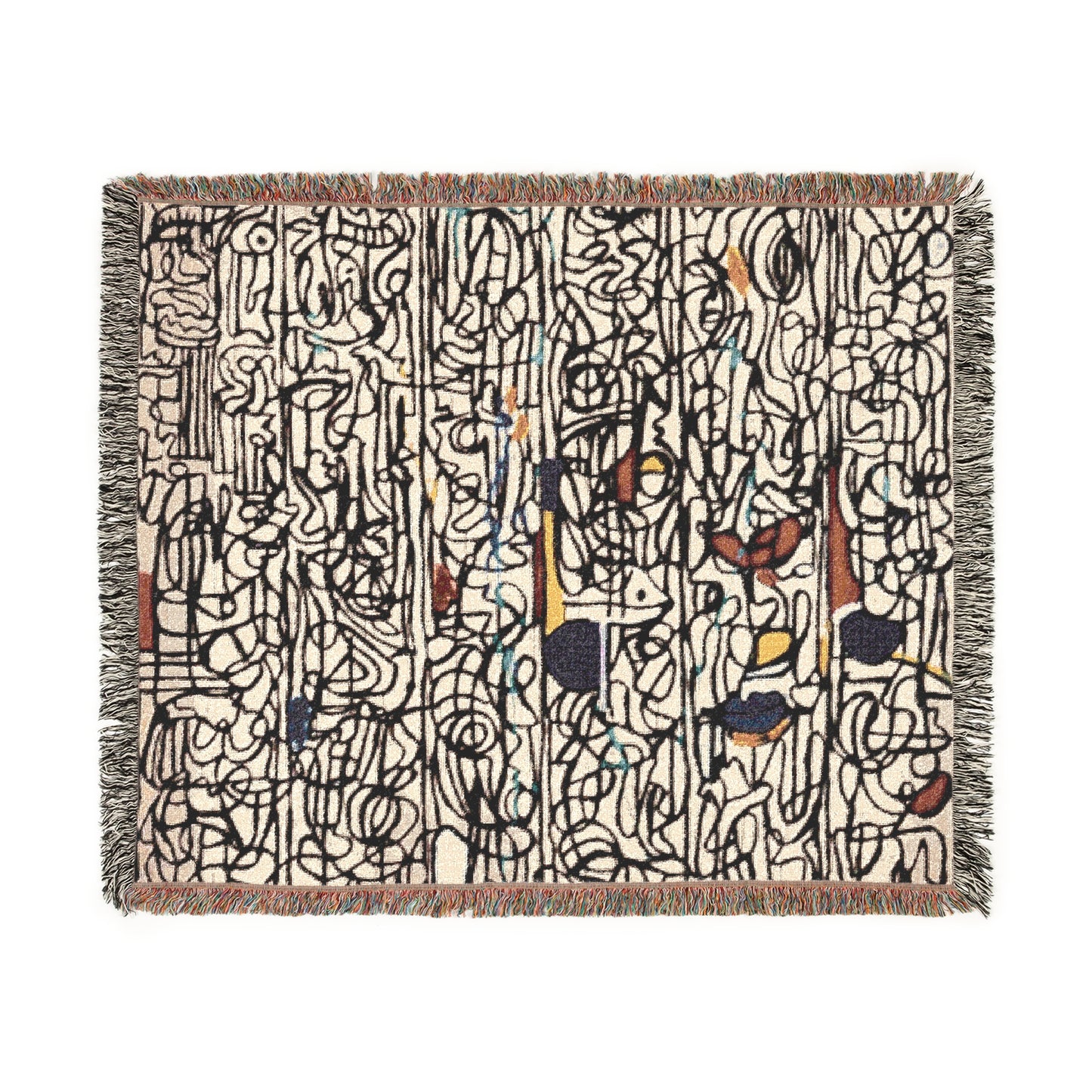 Cozy Boho Woven Blanket for Home Decor, Gift Ideas, Cozy Nights, Living Room, Unique Blanket