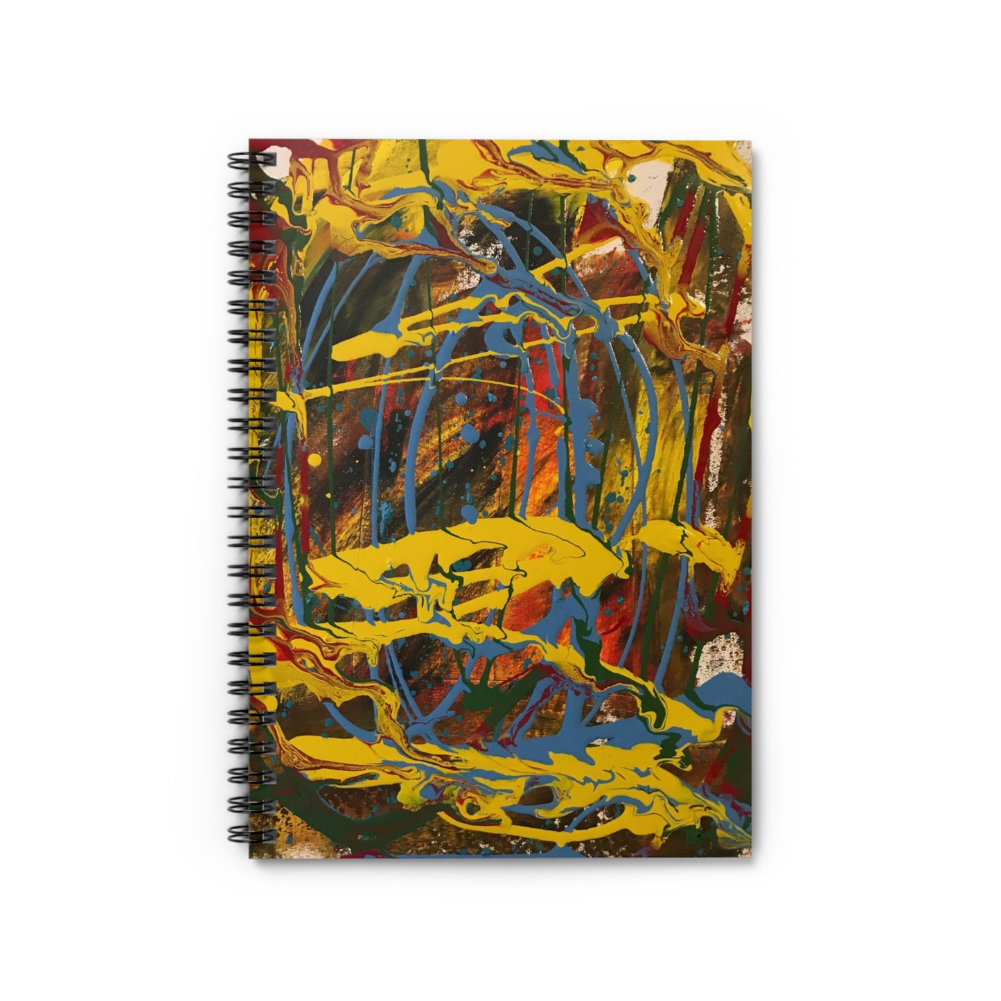 Colorful Spiral Notebook for Creative Minds, Artistic Journal, Unique Stationery Gift, School Supplies, Sketchbook, Daily Planner