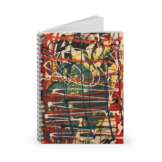 Artistic Spiral Notebook - Creativity Inspired Journal, Stationery Gift, Sketchbook, School Supplies, Note Taking, Doodle Pad