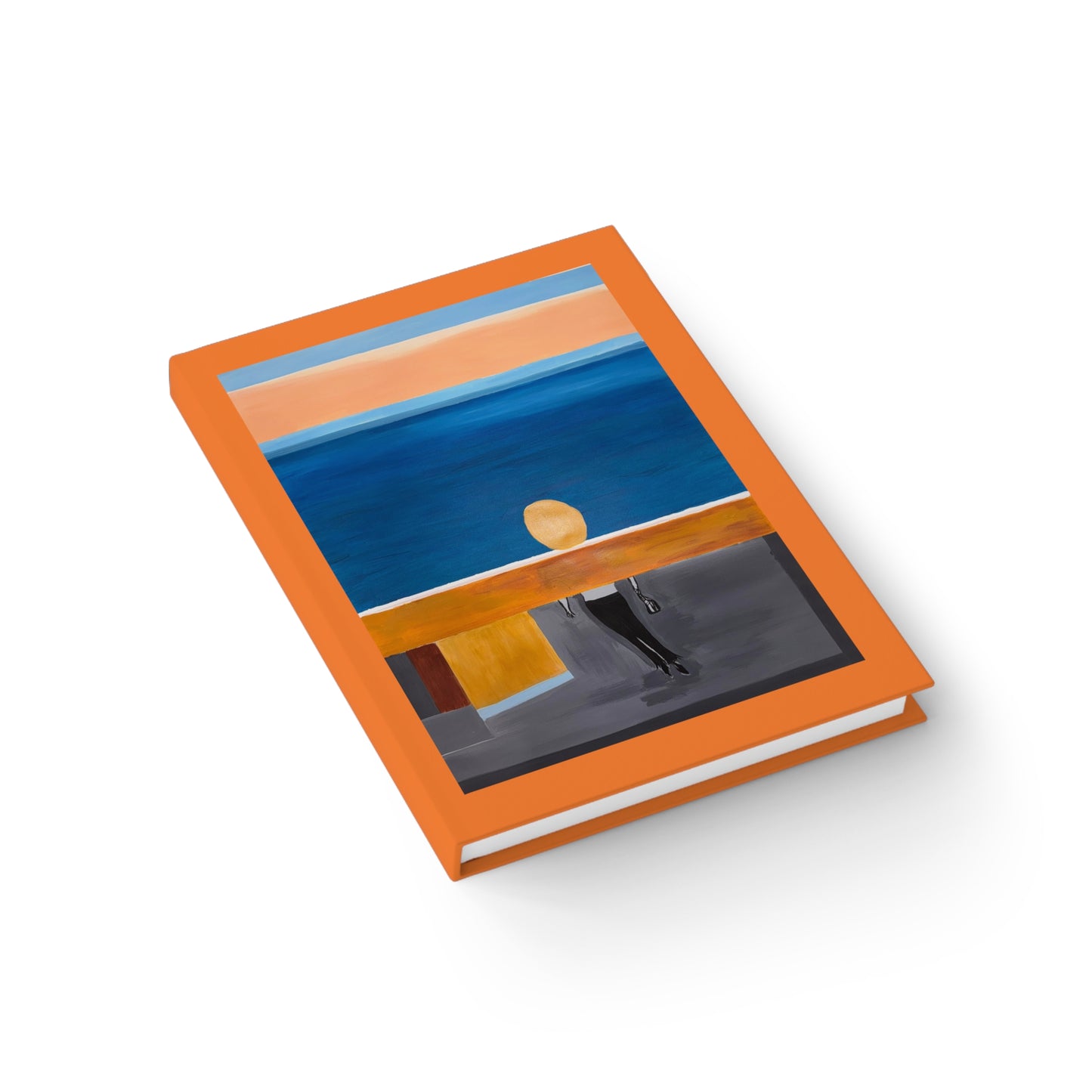 Coastal Inspiration Journal - Blank, Travel Diary, Sketchbook, Creative Writing, Beach-Themed Notebook