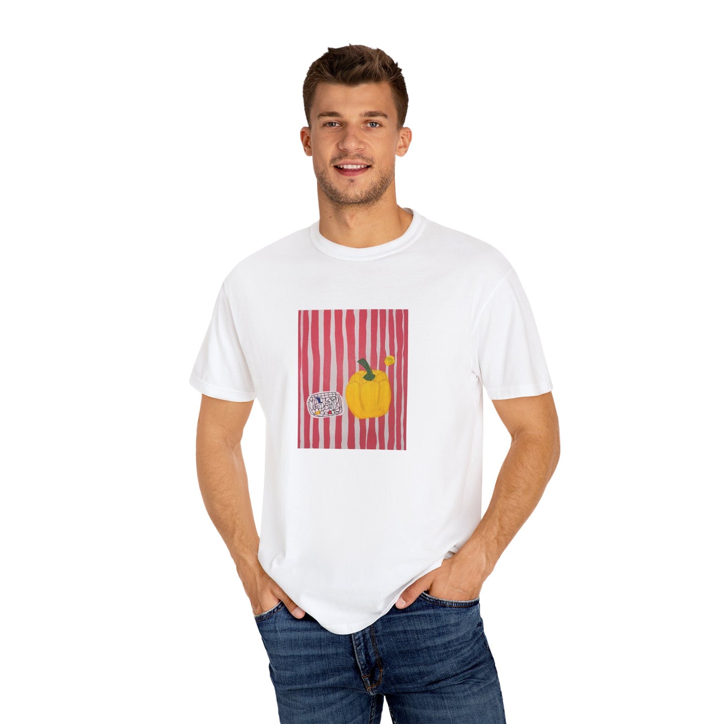 Harvest Vibes Unisex Garment-Dyed T-Shirt