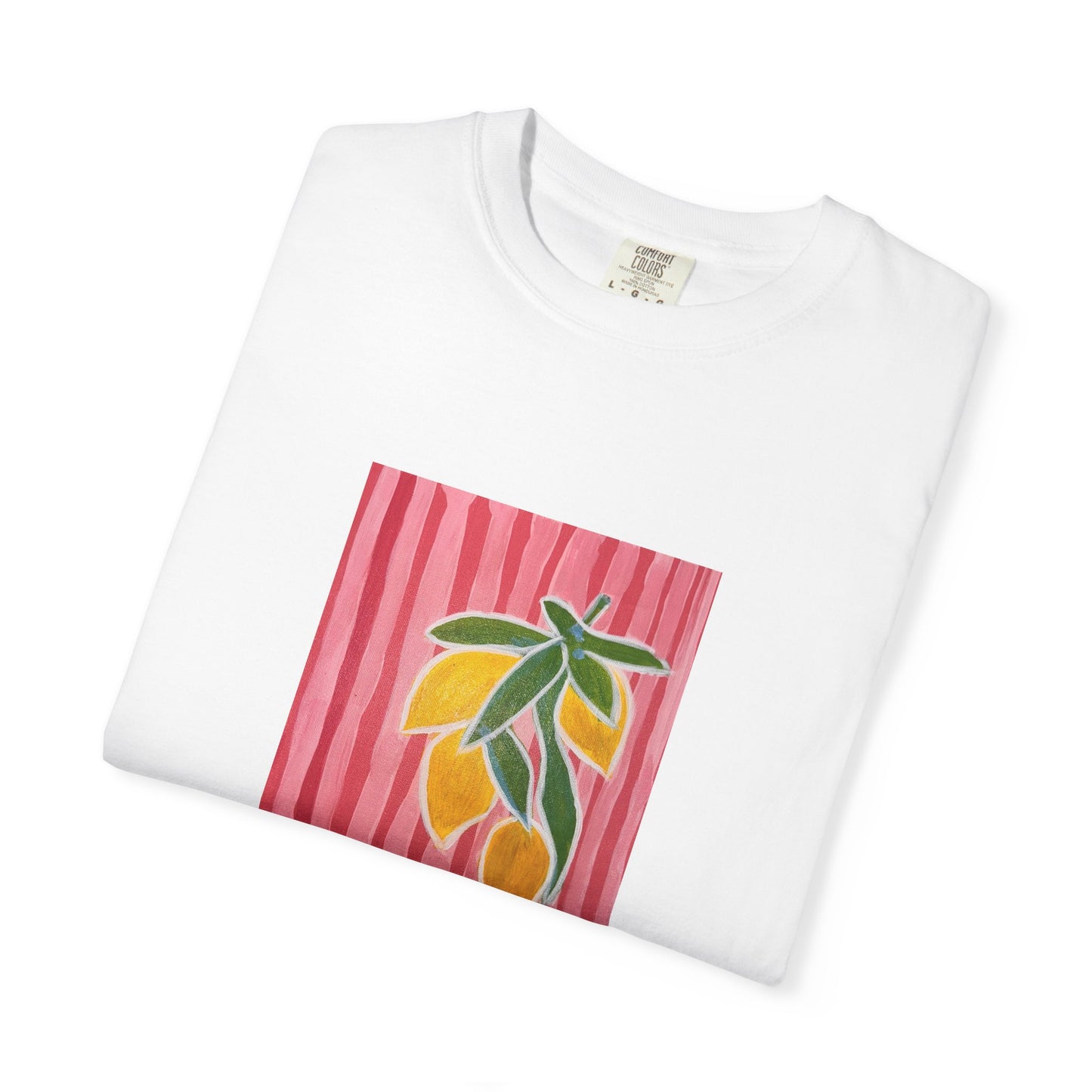 Citrus Grove Unisex T-Shirt - Vibrant Floral Art Tee