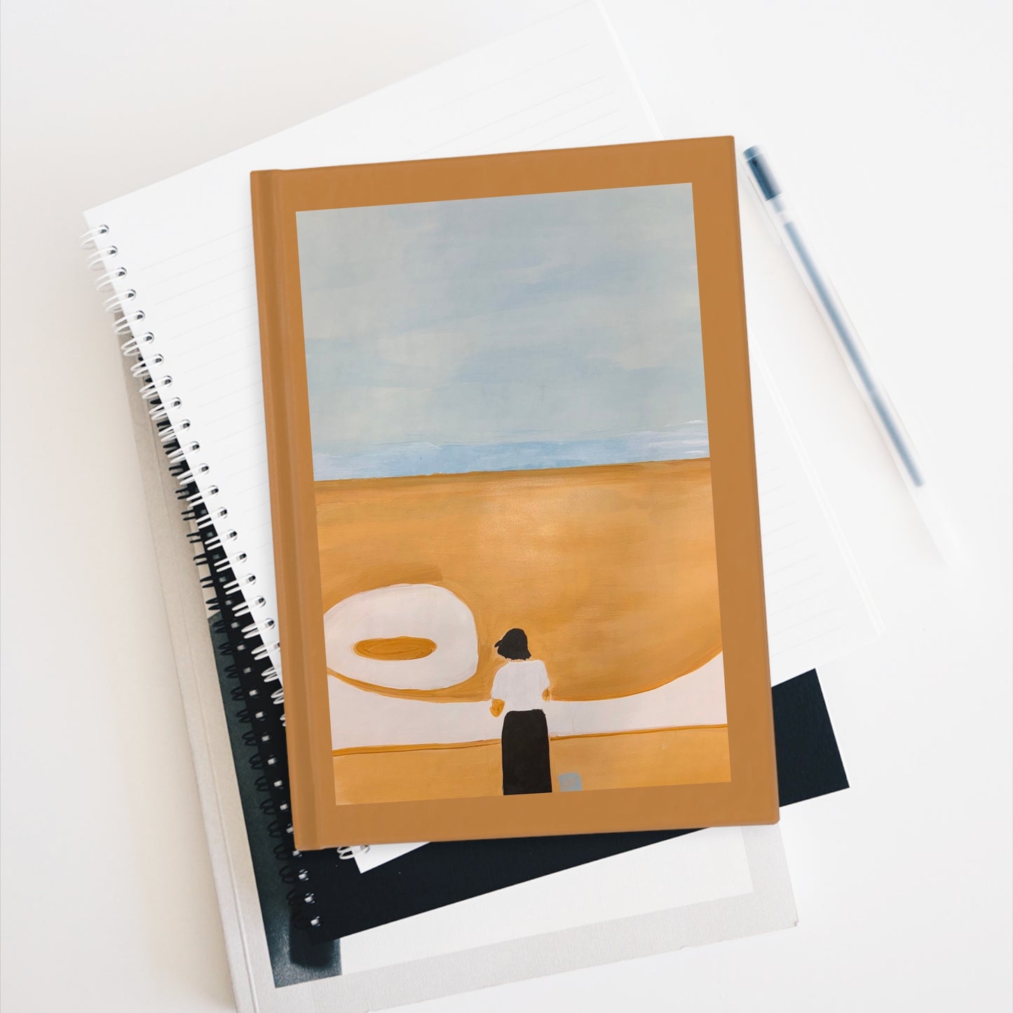 Artistic Landscape Journal – Blank, Nature-Inspired Diary, Travel Notebook, Sketchbook, Gift for Creative Souls, Journaling