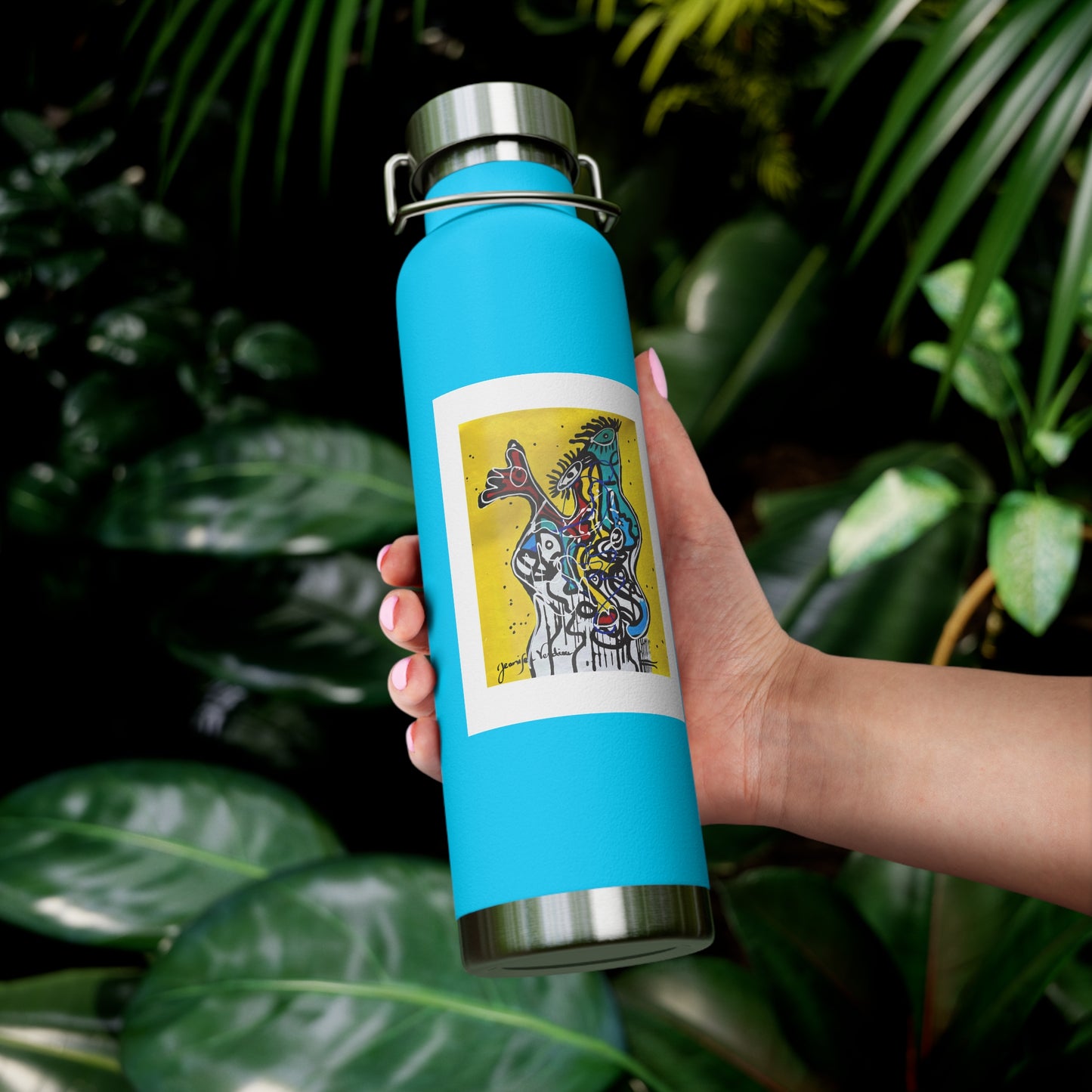 “Little monsters water bottle”Artistic Insulated Water Bottle | 22oz Copper Thermal Flask, Stylish Travel Hydration, Unique Gift for Outdoor Lovers, Inspirational [...]