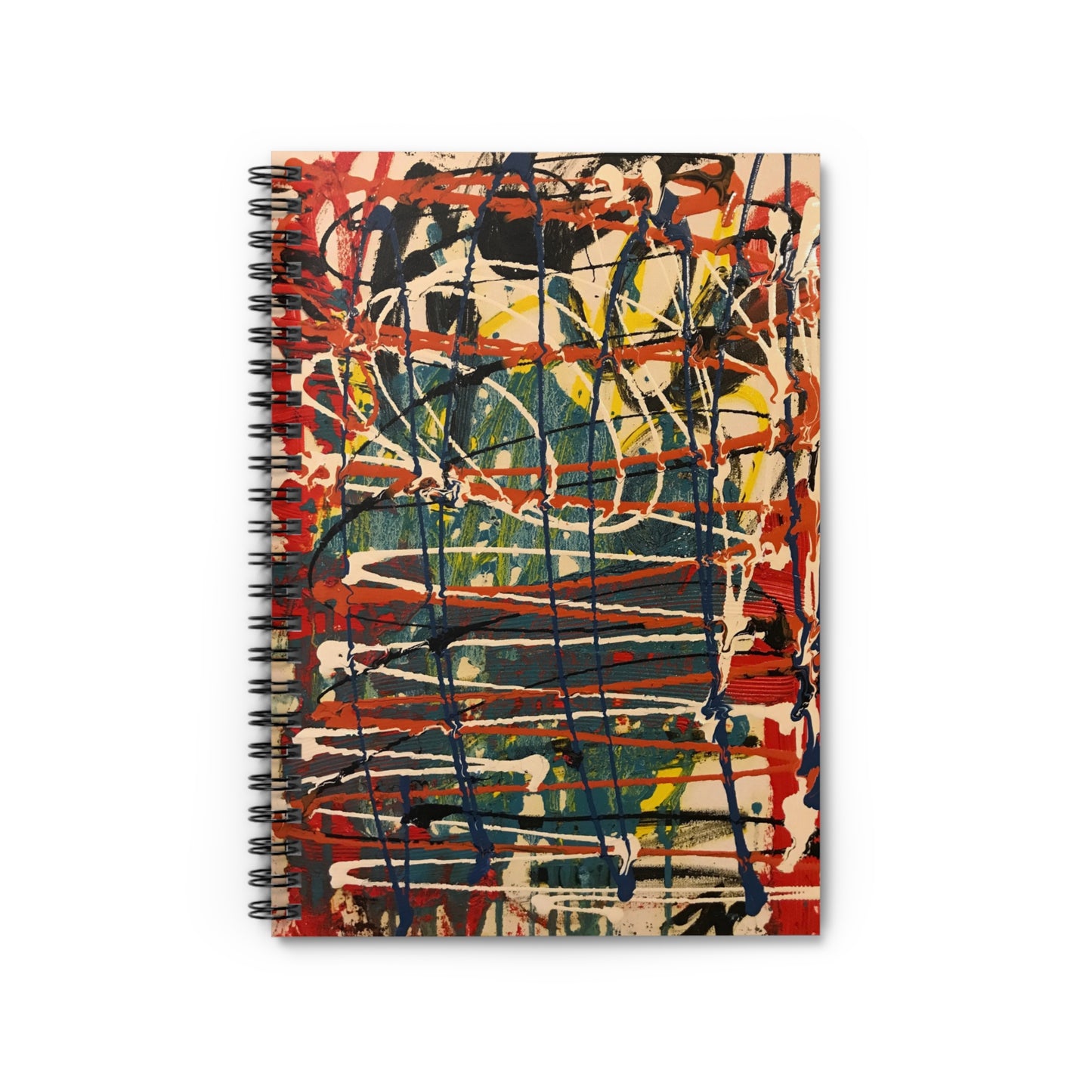 Artistic Spiral Notebook - Creativity Inspired Journal, Stationery Gift, Sketchbook, School Supplies, Note Taking, Doodle Pad