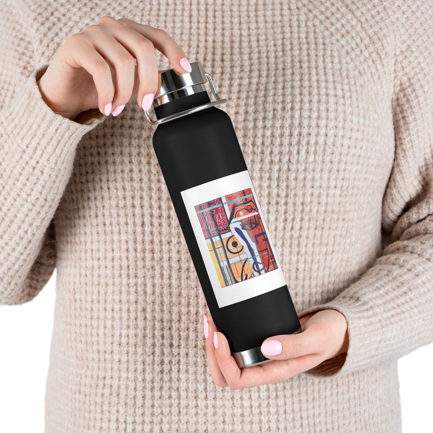 “Little monsters water bottle”Artistic Insulated Water Bottle | 22oz Copper Thermal Flask, Stylish Travel Hydration, Unique Gift for Outdoor Lovers, Inspirational [...]