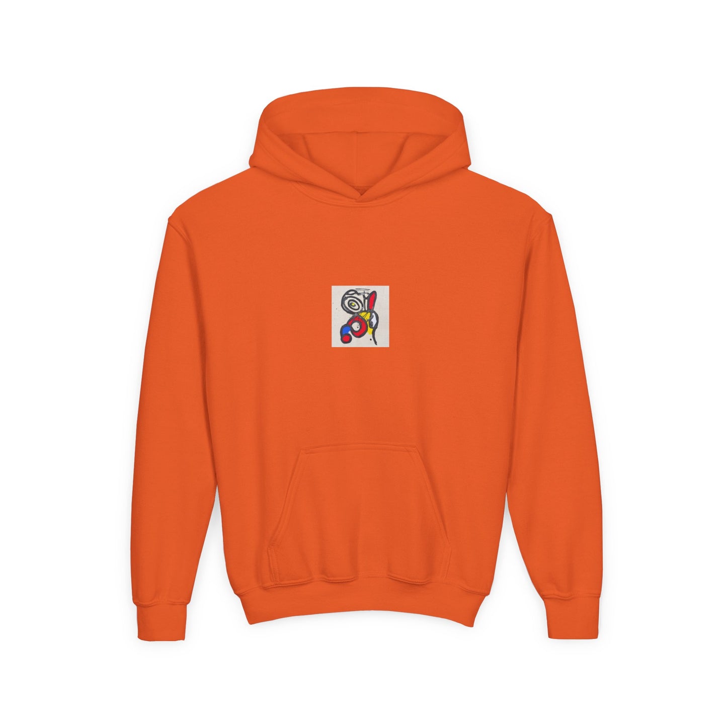 Colorful Abstract Youth Hoodie, Artistic Kids Sweatshirt, Unique Gift for Teens, Trendy Casual Wear, Perfect for Art Lovers, Kids' Fashion