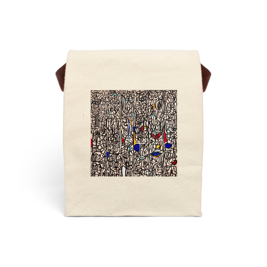 Canvas Lunch Bag With Strap