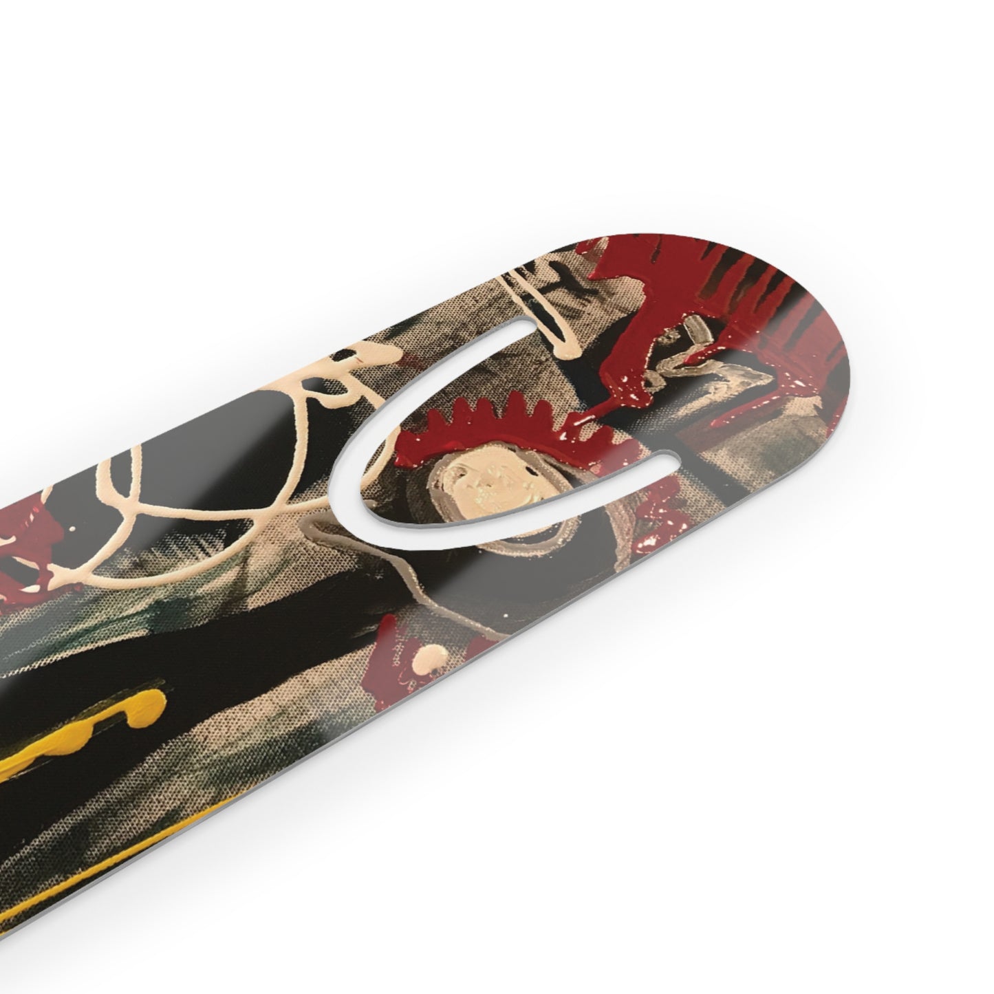 Artistic Metal Bookmark - Inspirational Gift, Unique Bookmarker, Reading Accessory, Literary Gift, Book Lover's Keepsake