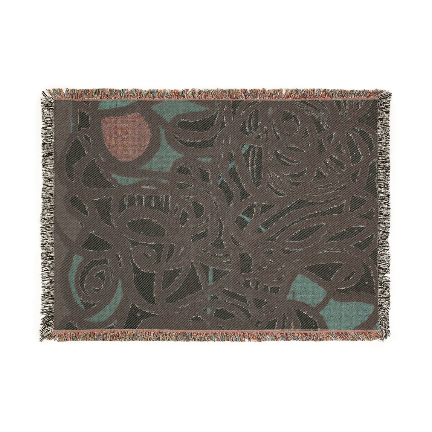 Artistic Woven Blanket - Cozy Decor for Home, Gifts for Art Lovers, Perfect for Holidays, Throws and Wall Hangings, Unique Designs