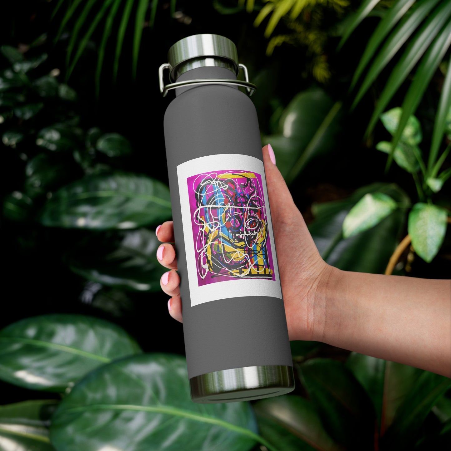 “Little monsters water bottle”Artistic Insulated Water Bottle | 22oz Copper Thermal Flask, Stylish Travel Hydration, Unique Gift for Outdoor Lovers, Inspirational [...]