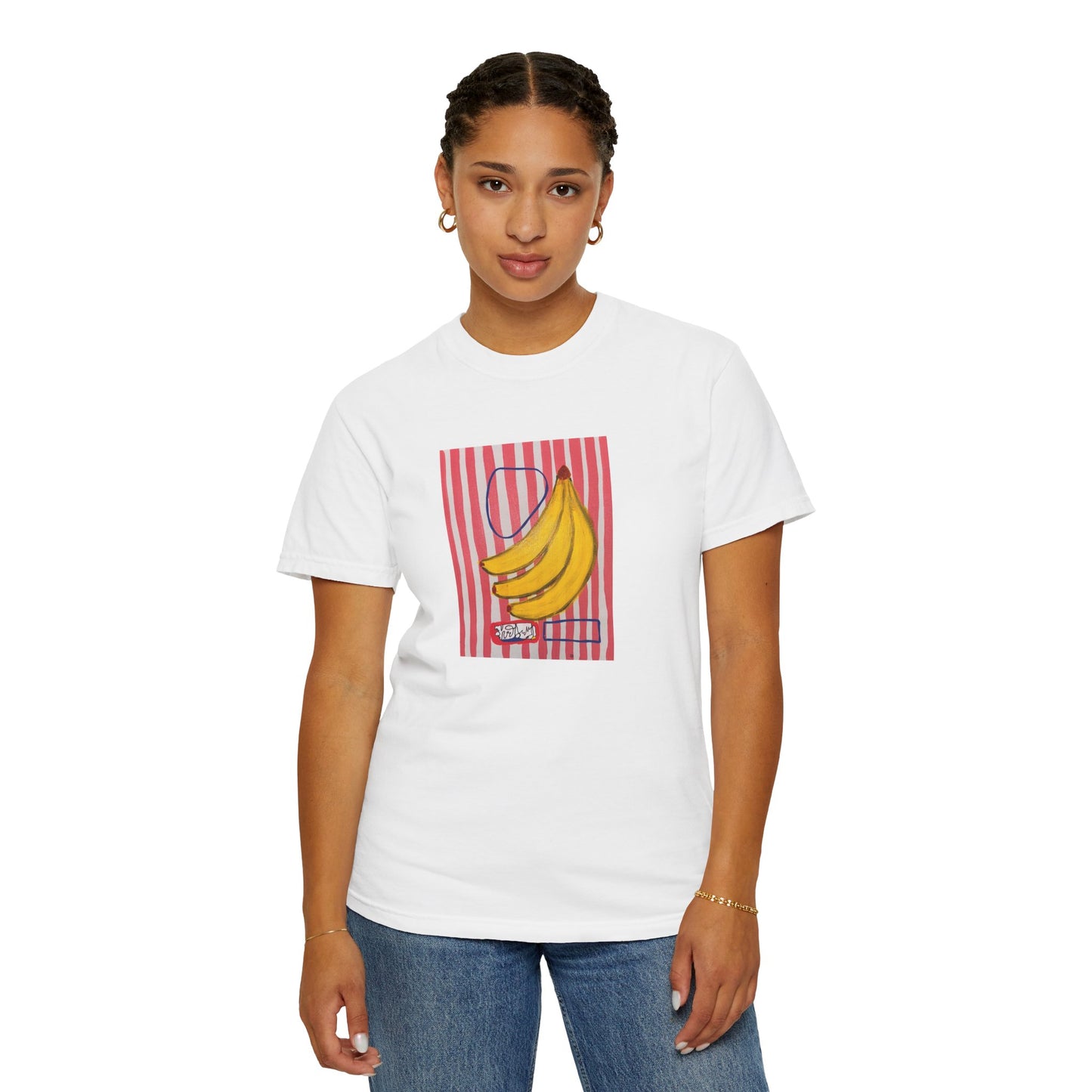 Banana Vibe Unisex Garment-Dyed T-shirt
