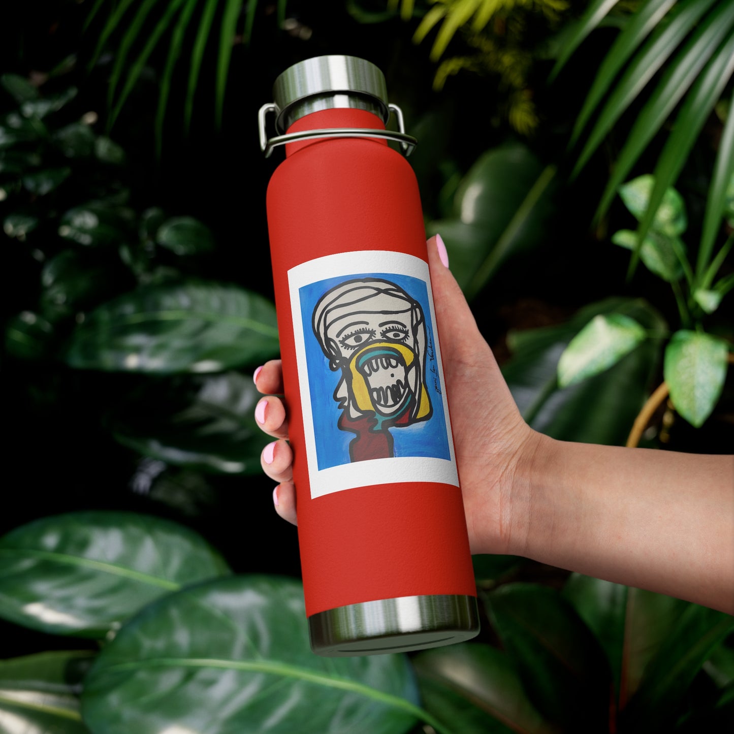 “Little monsters water bottle”Artistic Insulated Water Bottle | 22oz Copper Thermal Flask, Stylish Travel Hydration, Unique Gift for Outdoor Lovers, Inspirational [...]