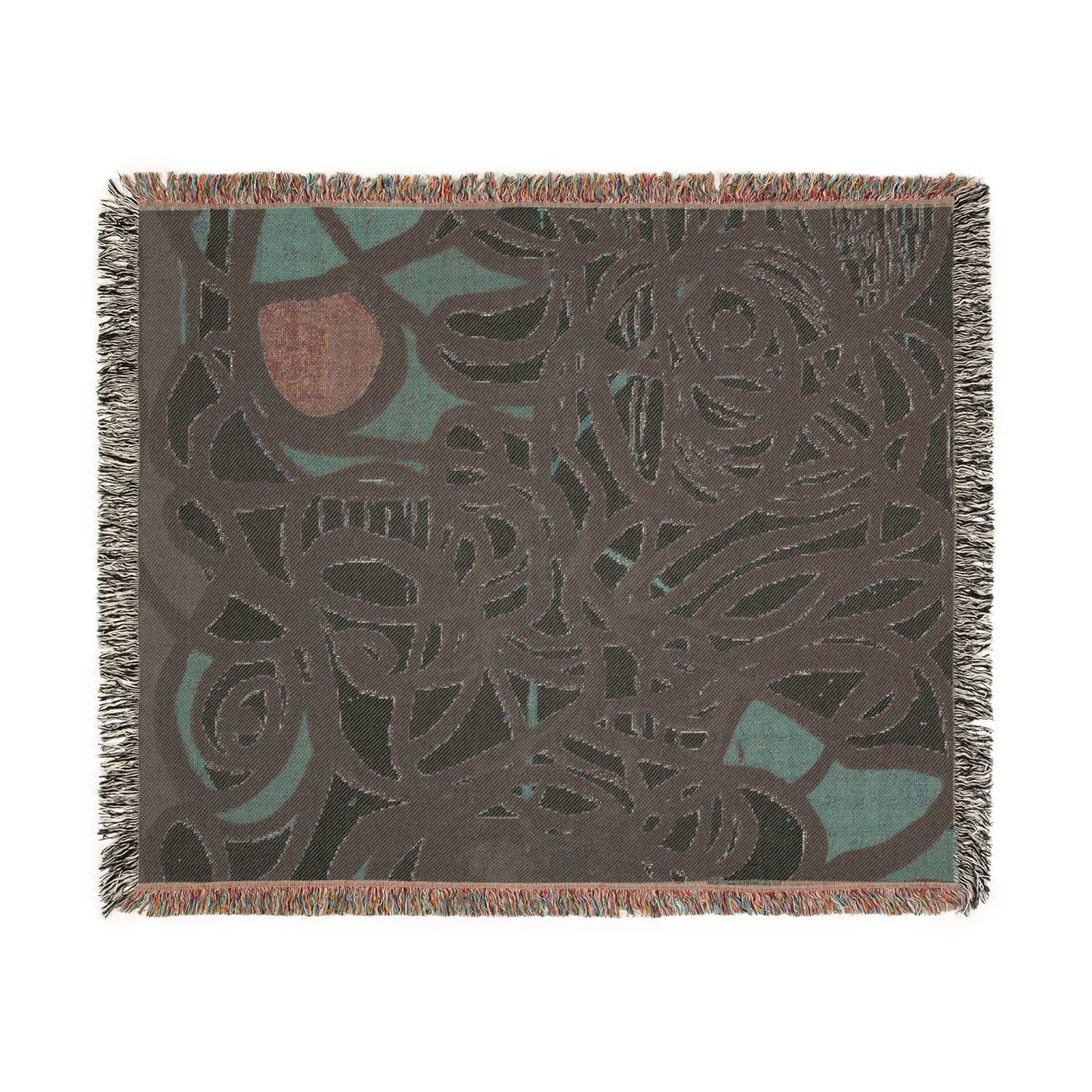 Artistic Woven Blanket - Cozy Decor for Home, Gifts for Art Lovers, Perfect for Holidays, Throws and Wall Hangings, Unique Designs