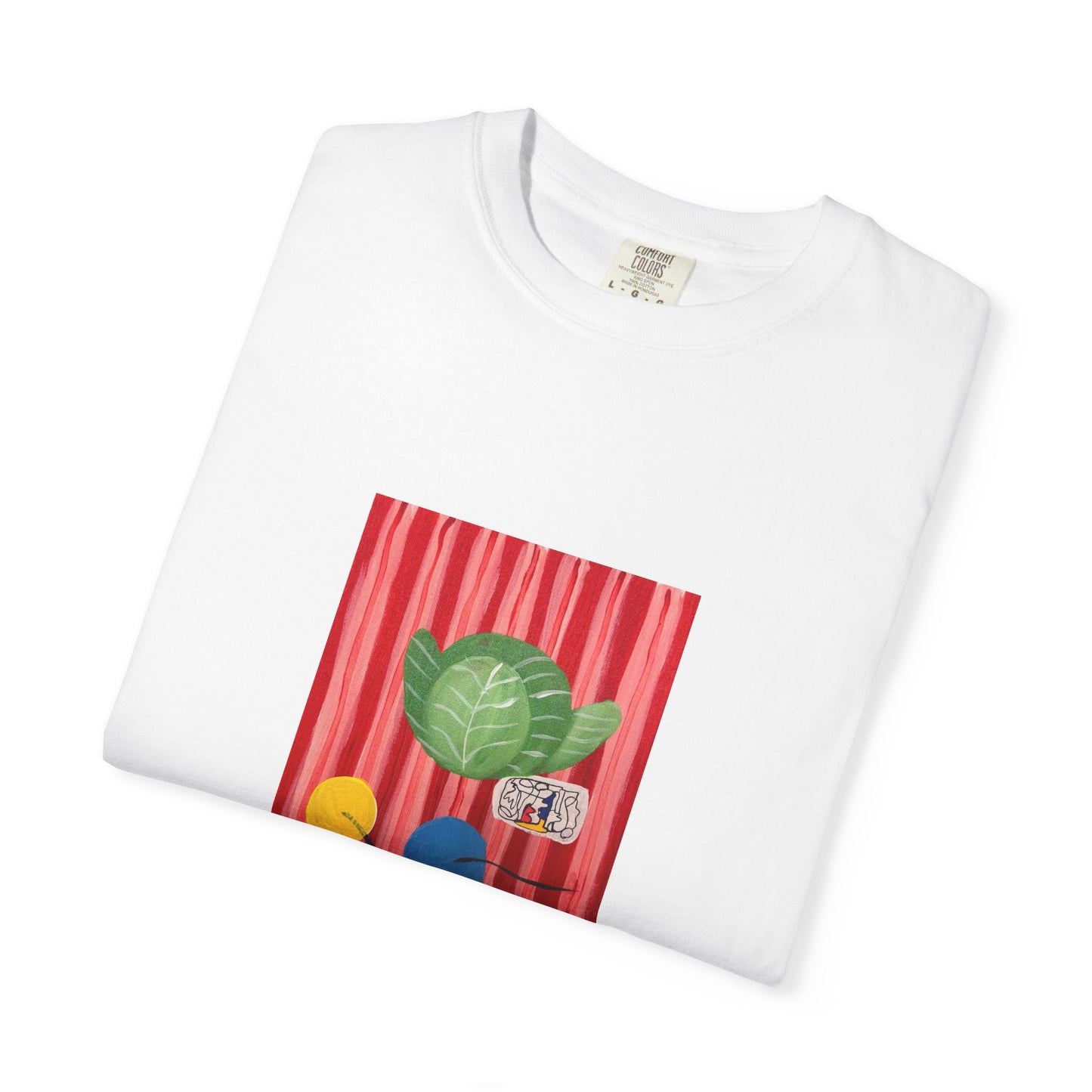 cabbage tee ,Tropical Vibes Unisex Garment-Dyed T-Shirt