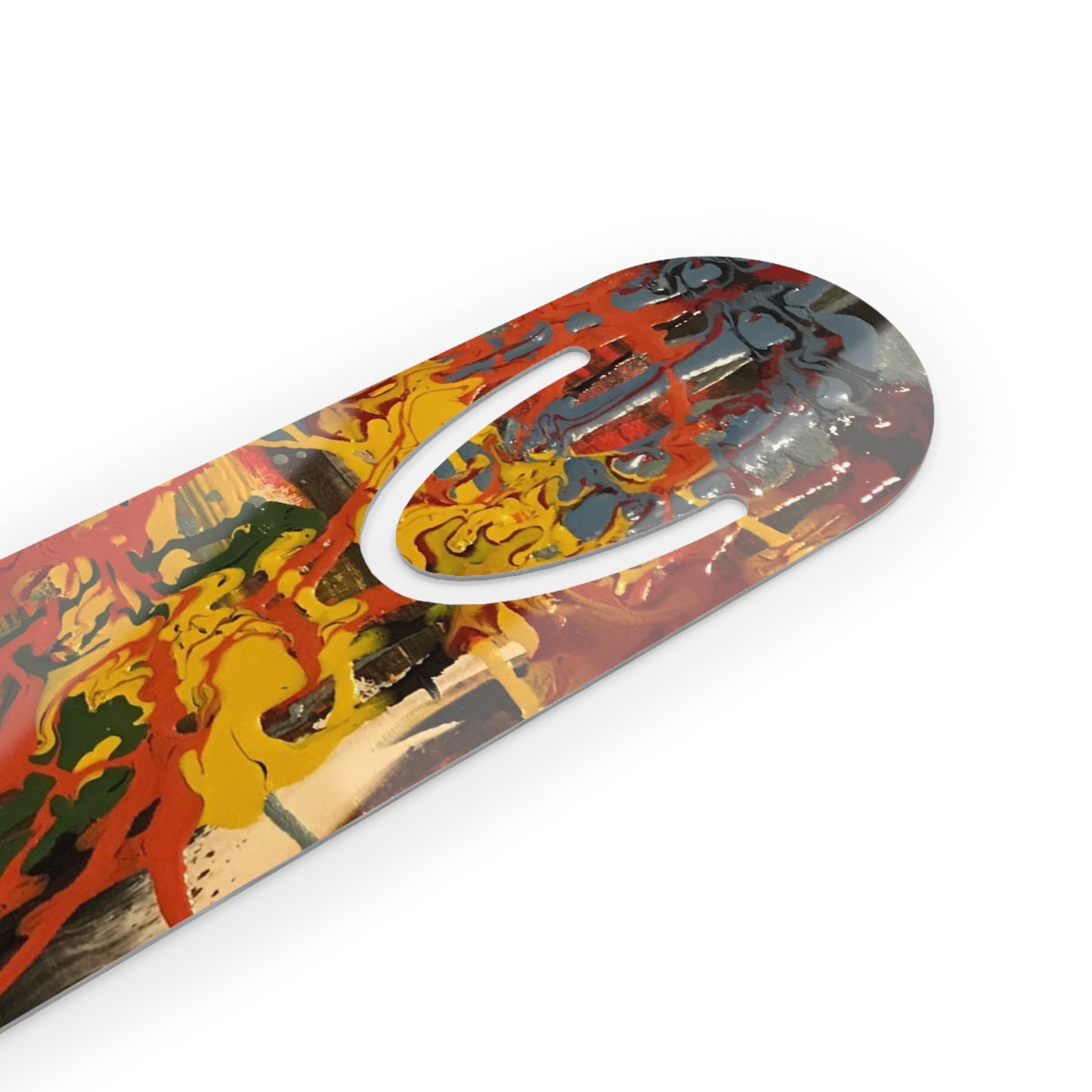 Artistic Metal Bookmark, Unique Book Lover Gift, Colorful Reading Accessory, Birthday, Bookworm Gift, Printable Bookmark