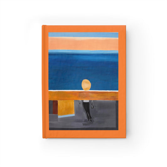 Coastal Inspiration Journal - Blank, Travel Diary, Sketchbook, Creative Writing, Beach-Themed Notebook