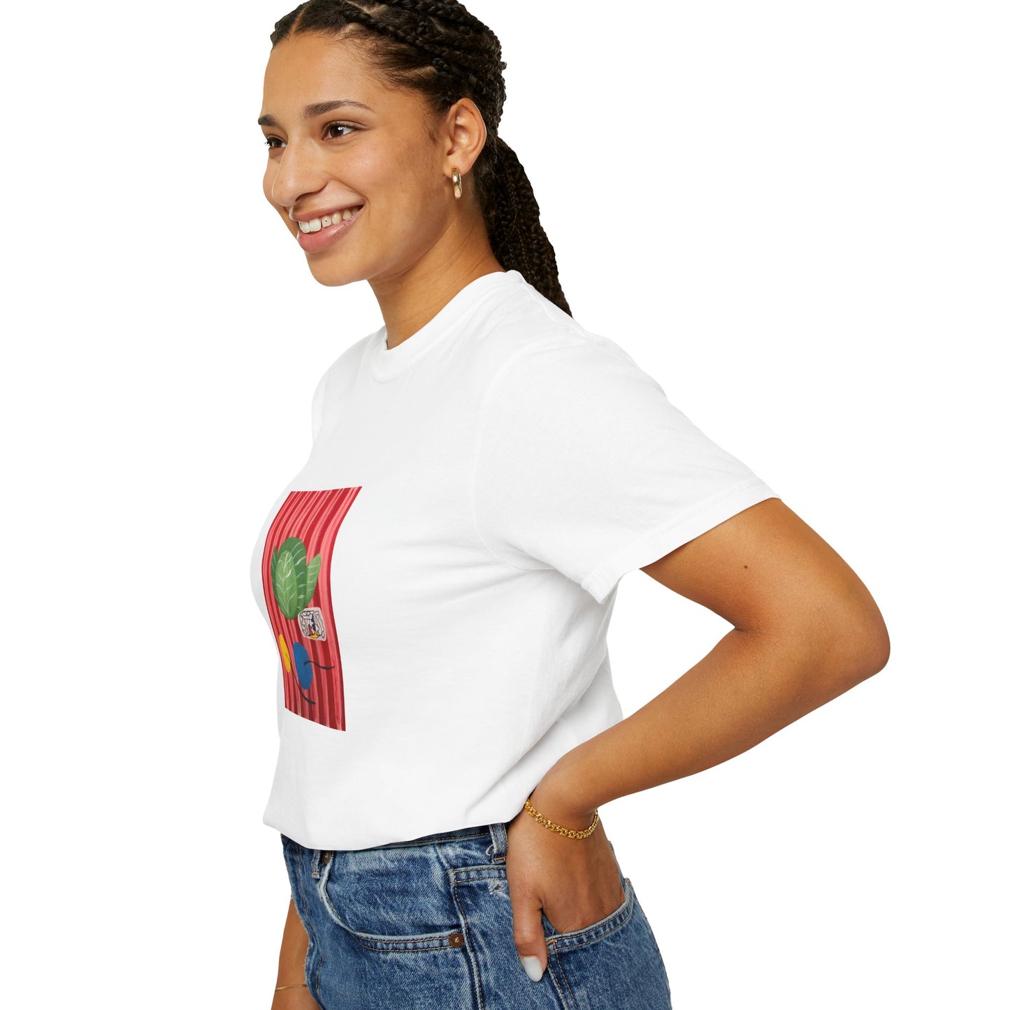 cabbage tee ,Tropical Vibes Unisex Garment-Dyed T-Shirt