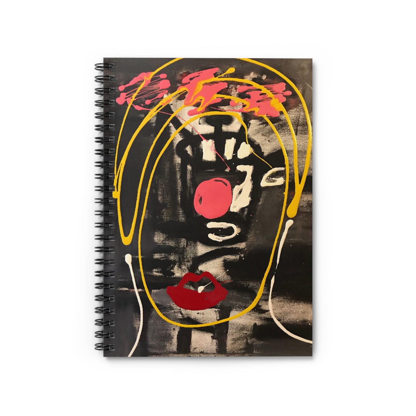 Artistic Spiral Notebook - Ruled Line | Unique Journal for Art Lovers, Creative Writing, Gift Ideas, Stationery, School Supplies