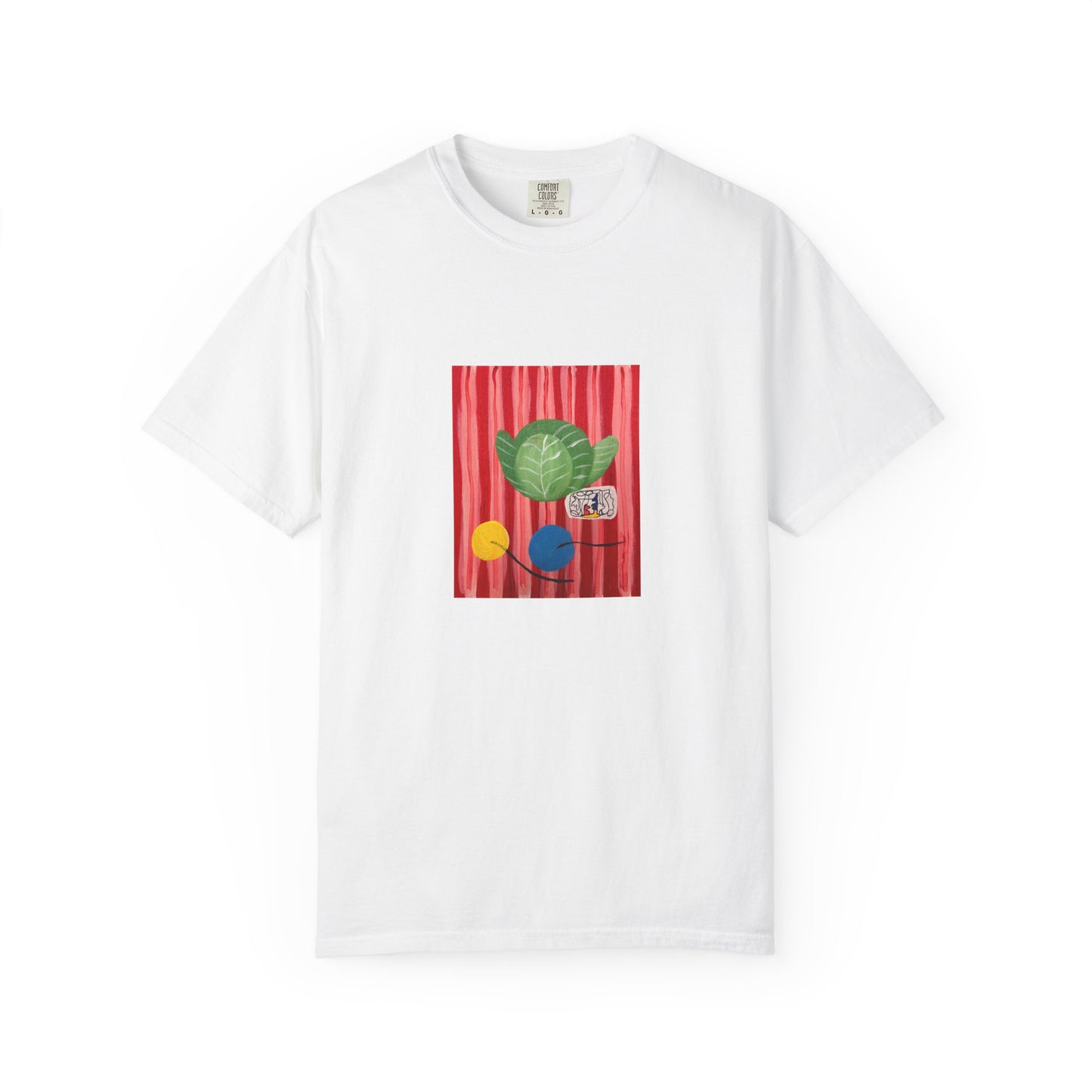 cabbage tee ,Tropical Vibes Unisex Garment-Dyed T-Shirt