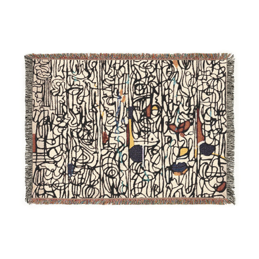 Cozy Boho Woven Blanket for Home Decor, Gift Ideas, Cozy Nights, Living Room, Unique Blanket